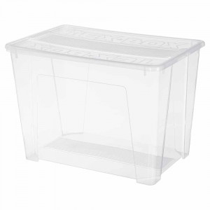 Ящик универсальный 575х380х405 мм "TEX-BOX" 70л бесцветный 434207401 Бытпласт