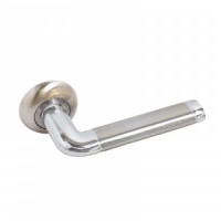 СТАНДАРТ 28 SN/CP круглое основание, квадрат 105мм, мат.никель/хром Комплект ручек (20!!!) (шт)