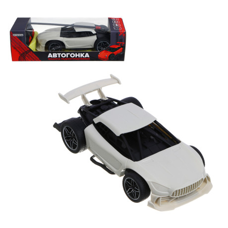 ИГРОЛЕНД Машина на радиоуправлении "Автогонка", 4-кан.пульт, 5АА, ABS, PP, TPA, 26х9,7х7,4см, 2диз