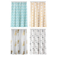 VETTA Шторка для ванной, ПЕВА, 60 г/м2, 180x180см, &quot;Вертикаль&quot;, 4 дизайна