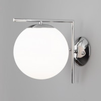 EUROSVET Бра E27 1x60W 250x250 металл/хром/белый Frost 70153/1 a050265