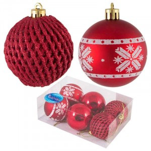 Набор шаров SYCB17-013, 6 шт., 6 см Волшебная страна