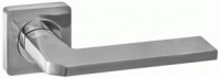 Ручка дверная компл.квадрат.основ. РЕНЦ Кераско хром матовый INDH 97-02 SC