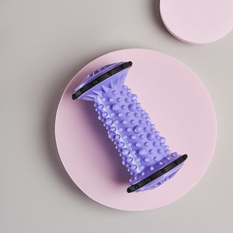 SILAPRO Ролик массажный для рук и ног, 13.5x7см, ABS, фиолетовый