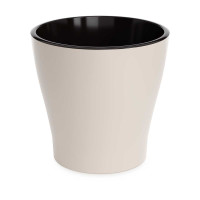 Горшок ЛЕЯ бежевый 10л двойной БШ8870 х8