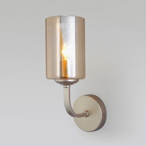 Eurosvet Бра 1x60W E14 170х170х320 мет перламутр золото Defi 60138/1 Умный дом a060905