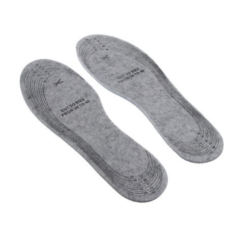 Стельки универсальные зимние тм STREETWISE, основание фольга, войлок, р 36-46