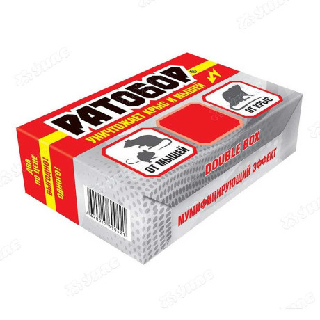 РАТОБОР гранулы DOUBLE BOX 2*80г станция х32шт
