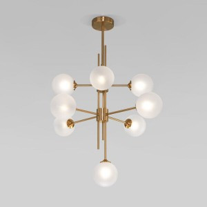 EUROSVET люстра 8x40W G9 720x870 латунь 50383 Умный дом Volver a066796