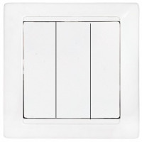 Bylectrica СТИЛЬ выкл. 3 кл. СУ белый, (С0510-805)