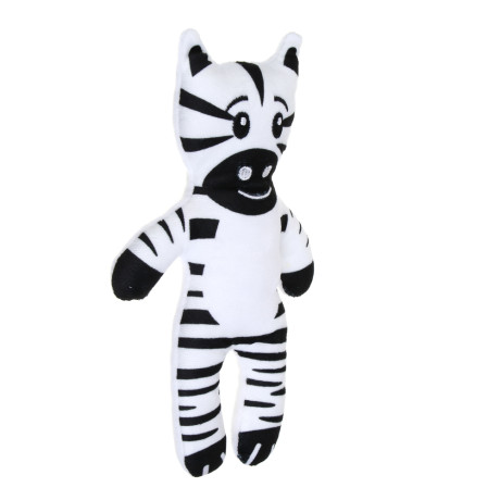 VETTA Игрушка для домашних животных, ПЭ, 14,5х24 см, зебра