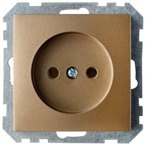 Bylectrica СТИЛЬ мех. розетки бронза, (РС16-524 бронза)