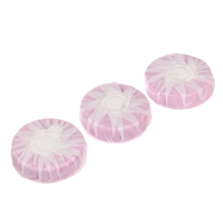 NEW GALAXY Освежитель таблетка для сливного бачка унитаза, 3шт x 30 г, бабл гам, лаванда