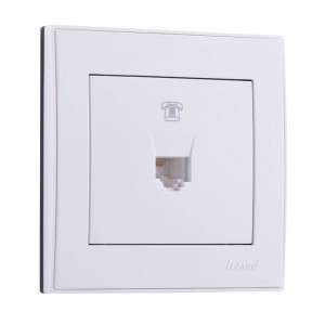 Lezard RAIN роз. телеф. СУ 1 мест. бел. (корпус PC) 703-0202-137