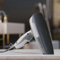 Фен GALAXY LINE GL-4337, 1,2кВт, 2 скорости, складная ручка, подвесная петля, шнур 1,7м