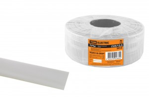 TDM ТУТнг 25/12,5 термоусадка ТУТ белая цена за 1м (50 м/уп.) (50!) SQ0518-0064
