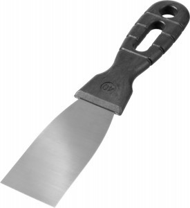 Шпатель ЗУБР "МАСТЕР" нержавеющее полотно,  40мм