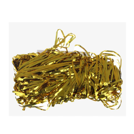 СНОУ БУМ Дождик 100х9см, ПВХ, золото, пакет, 26-339