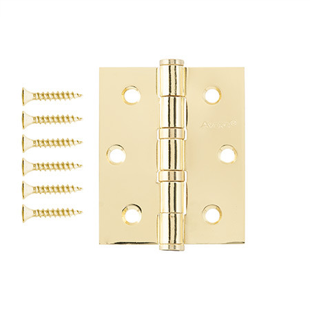 Петля AVERS 75х60-B2-G универсал 2подшипника (золото)  \2 (12/96)