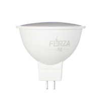 FORZA Лампа светодиодная MR16 GU5.3 8 Вт, 580 Лм, 4000 К, 175-265 В, Ra&gt;80, IRF &lt;5%, 1 год гар.