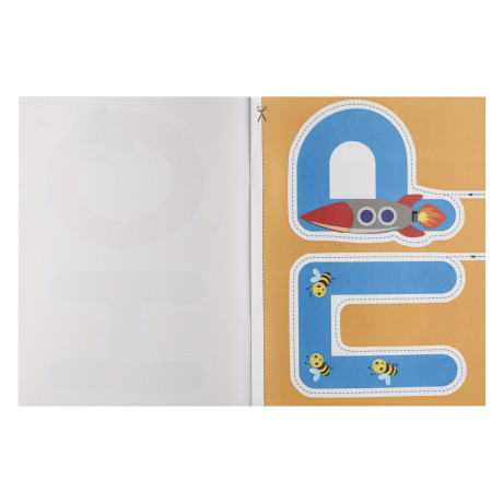 Книжка Аппликации/Вырезалки 21,2x16,2 см, бумага, 40 стр., 5 дизайнов