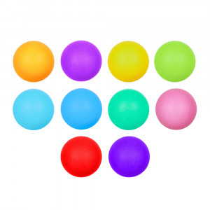SILAPRO Набор цветных мячей для настольного тенниса 3шт, PP
