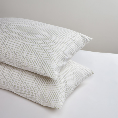 PROVANCE Эвкалипт Наволочки 50х70см, 100% хлопок, поплин, 2шт, зеленый