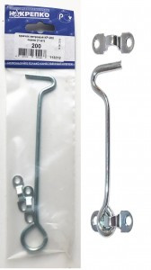 Крючок ветровой КР-200 оцинкованный (1 шт BL) (цена за уп) НАКРЕПКО 113312