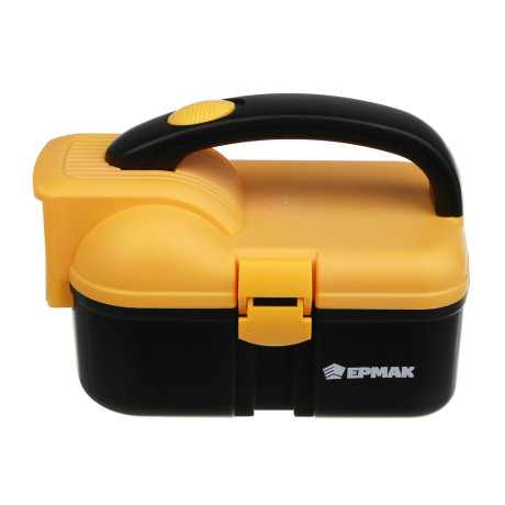 Ящик для хранения осветительный тм ЕРМАК, 19х12х12.5 см, пластик, 1 LED, 4хАА