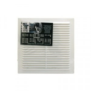 Космовент (Омсквент) пластик. ЛЮКС 194х194 с/сеткой Решетка вентил (100)