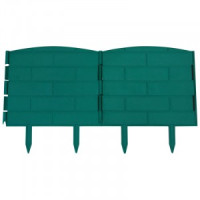 Бордюр-забор д/клумб и грядок h=22см/L=1,2м микс КД-20/1 999144