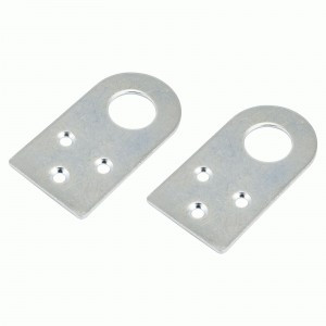 Проушина д/нав.замков Кунгур 40х75 прямая цинк (10пар в уп./цена за 2 шт.)  (100,10)