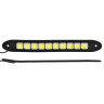 NG Дневные ходовые огни, LED 40шт, гибкий резин. корп., 260мм, 12V, белый, 2шт.