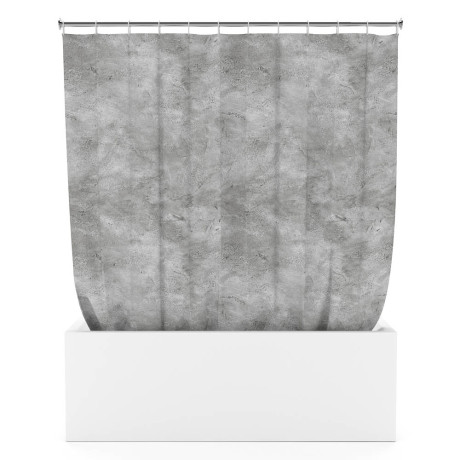 Шторка для ванной, таффета, 145x180см, ШТТФ056-21143