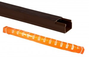 TDM кабель-канал 12х12 бук 3D 2м (в уп. 140м, цена за 1м) (140!) SQ0402-0401