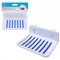 Мыльница на присосках (кратность 6шт!!!), пластик BG34-157 Мультидом