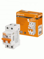 TDM диф. автоматический выкл. АД2P 2Р С40 300мА 6кА тип АС SQ0204-0620