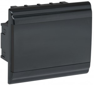 IEK PRIME бокс (корпус) пластик ЩРВ-П-9 встр.  IP41 ЧЕРНЫЙ MKP13-V-01-09-41-K02