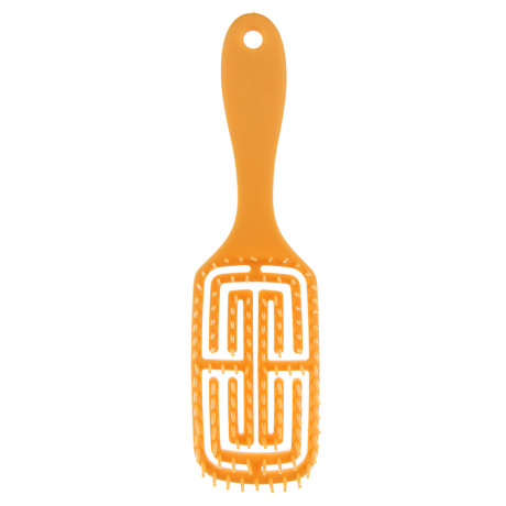 ЮНИLOOK Расческа массажная продувная, пластик, 20,5x5,5см, 4 цвета