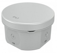 GREENEL Коробка распред. двухкомпонентная ОУ 70х40 4гермов., серая IP67 ПМ (60шт)GE42437
