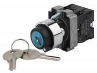 ЭРА LAY5-BG45 Переключатель на 2 положения с ключом без фиксации