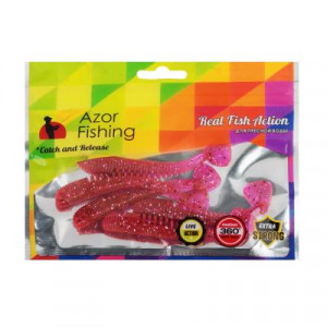 AZOR FISHING Приманка силиконовая &quot;Сталкер&quot; р3, 5шт, 5 цветов