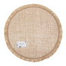 Подложка декоративная круглая, d38см, джут, "ЭКО"