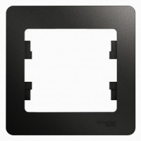 Systeme Electric GLOSSA рамка СУ 1 мест. антрацит GSL000701 (45!)