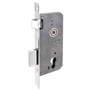 АЛЛЮР Замок врезной б/руч 9045 B CP без ц/м (30)