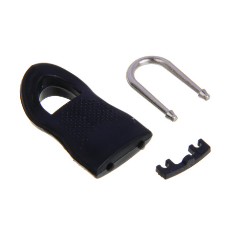 Съемник-слайдер на молнии, 5шт, 3,6см, пластик, металл