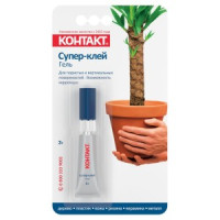 Супер-Клей Гель Контакт 3г, BL1, шоу-бокс, арт. КМ 120 - Б03 ГЛ, арт.22296