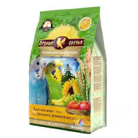 Верные друзья Корм для средних попугаев 500г x10