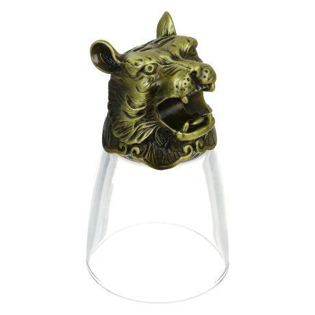 Набор стопок стеклянных Знаки зодиака 12пр, бронза