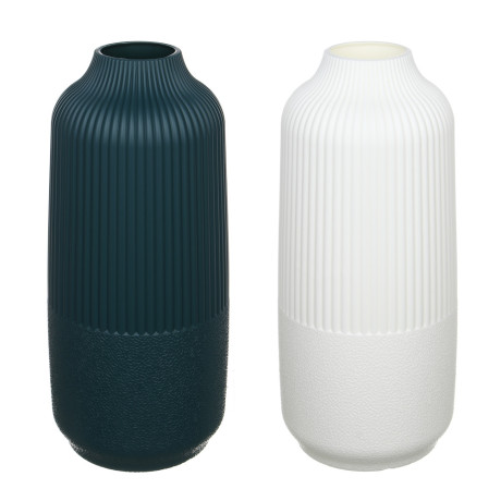 Ваза, 11х30,5х6,5 см, пластик, 2 цвета